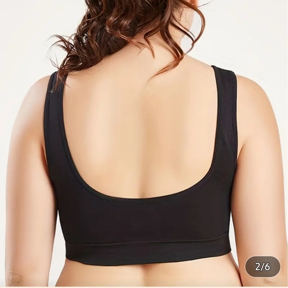 FASHION COLLECTION 3 PACK BRA PLUS SIZE 2XL BLACK, LIGHT GRAY, GRAY GRAPHITE NWT - Picture 13 of 14